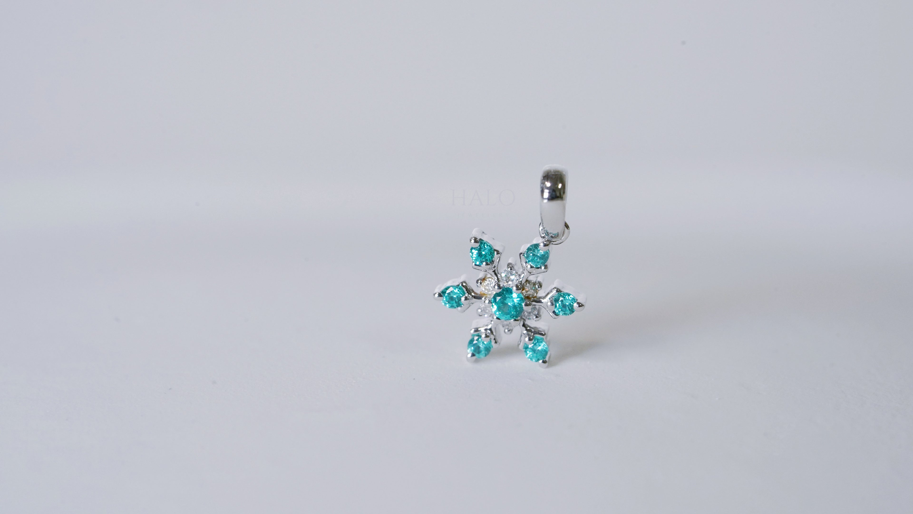 雪花吊墜