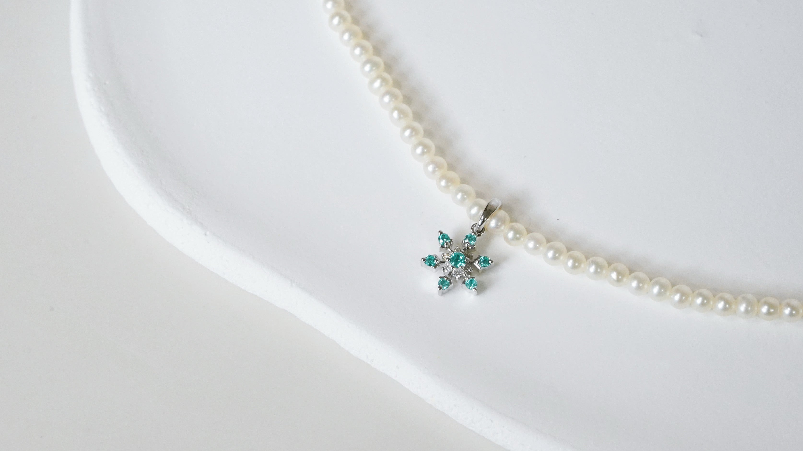 雪花吊墜