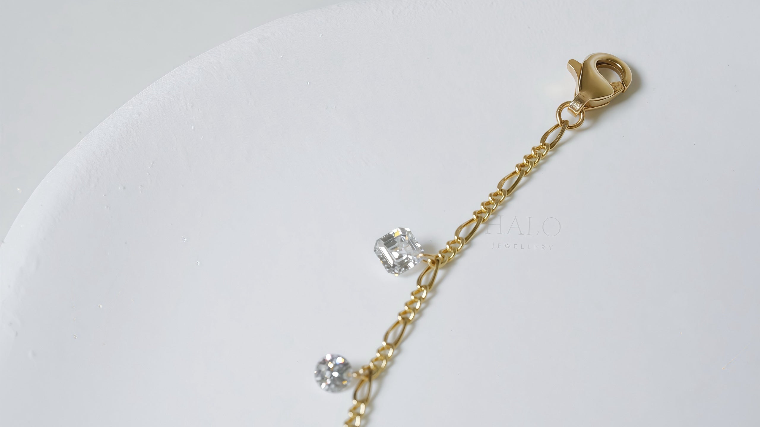 訂製懸浮鑽石手鏈