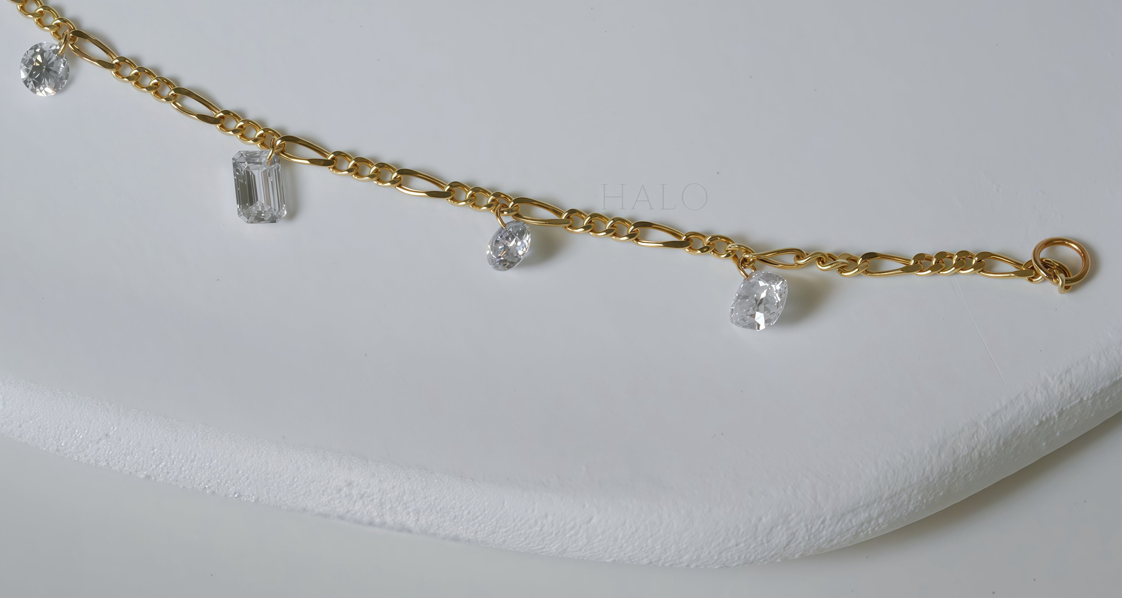 訂製懸浮鑽石手鏈