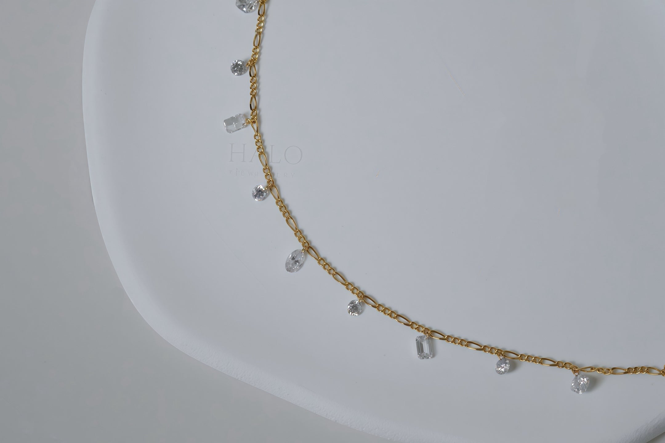 訂製懸浮鑽石手鏈